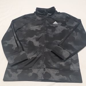 Boys Adidas Black Camo Training Jacket
